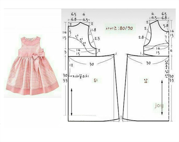 آموزش انواع لباس کودک | الگوهای بچه گانه دوز | الگوی کامل کودک